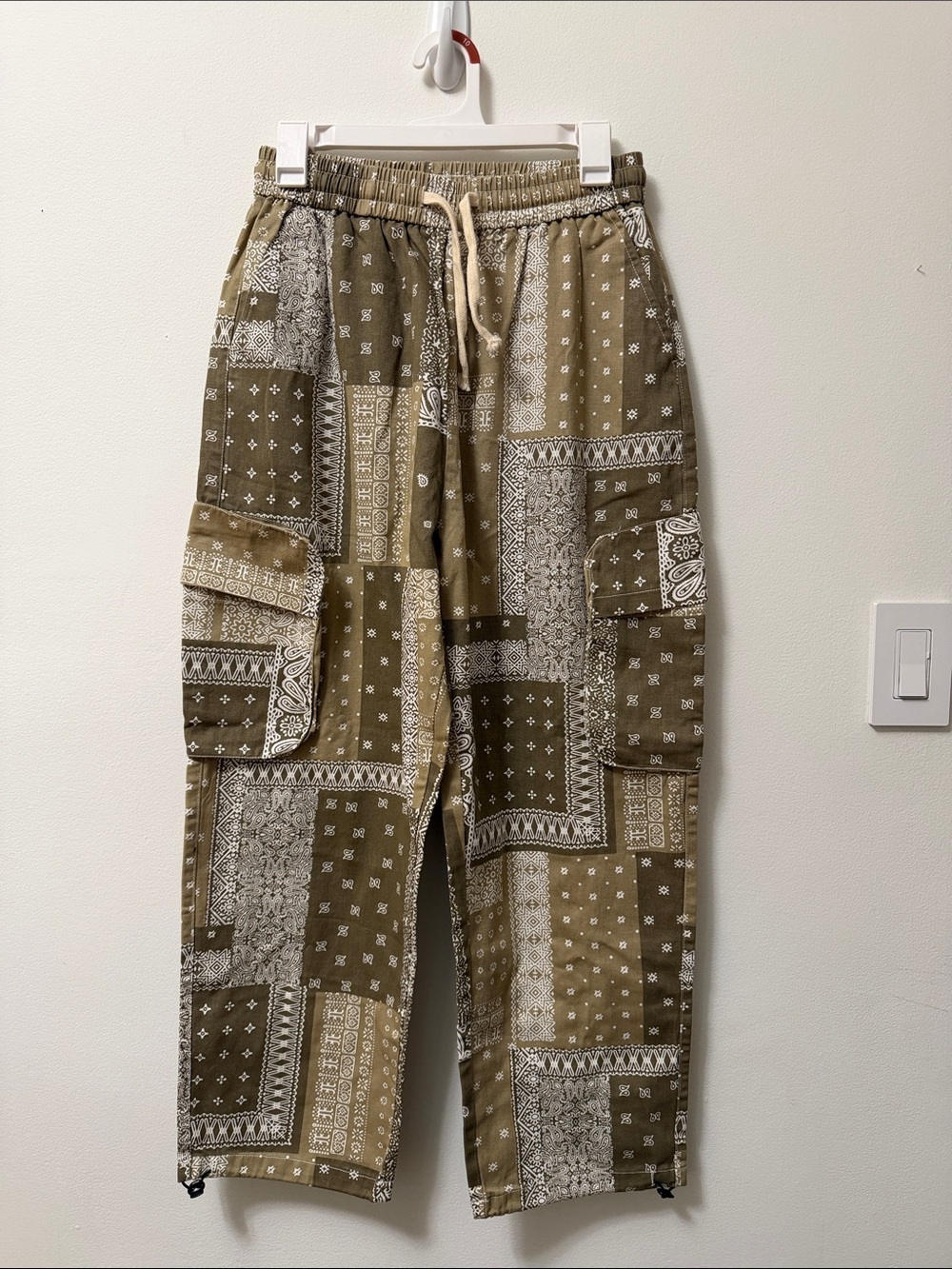 Culture Kings Unisex Paisley Cargo Pants